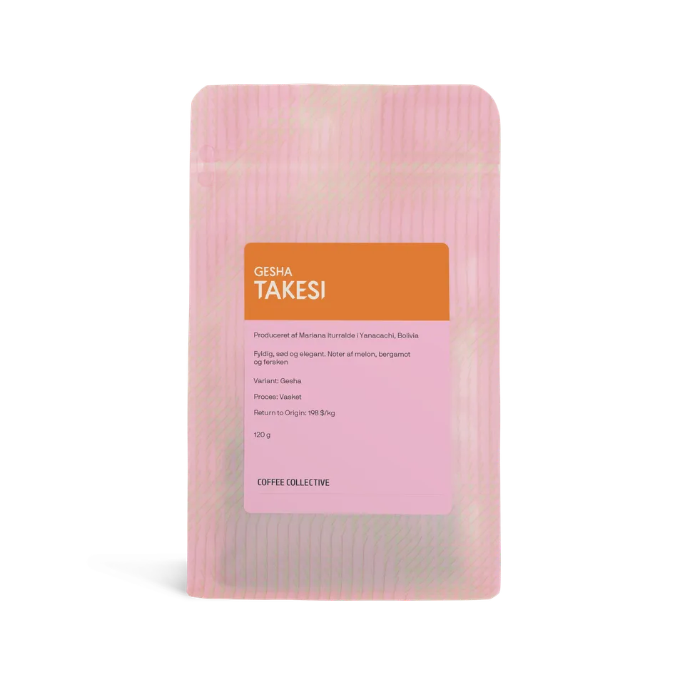Coffee Collective Takesi Gesha cafea 120g Bolivia filtru