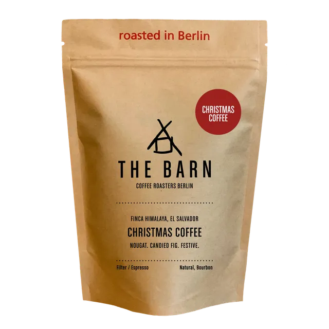 The Barn Christmas Coffee cafea boabe 250g nuga dulce
