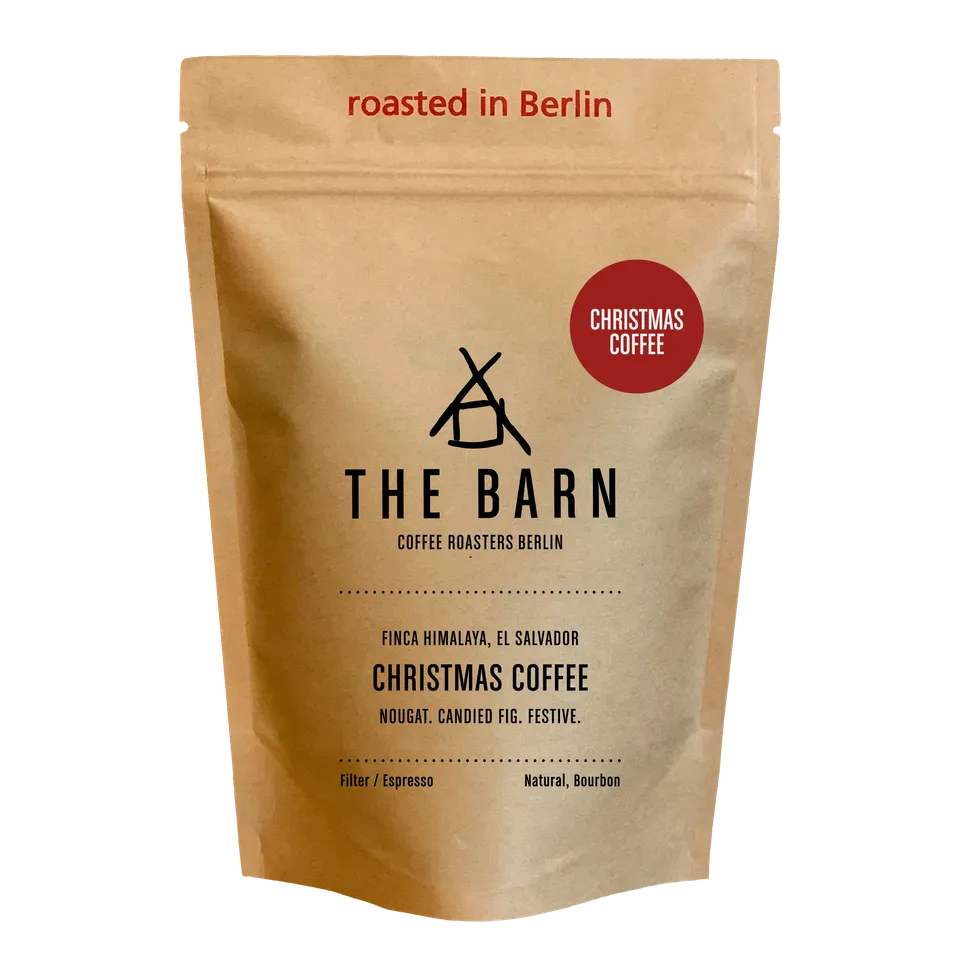 The Barn Christmas Coffee cafea boabe 250g nuga dulce