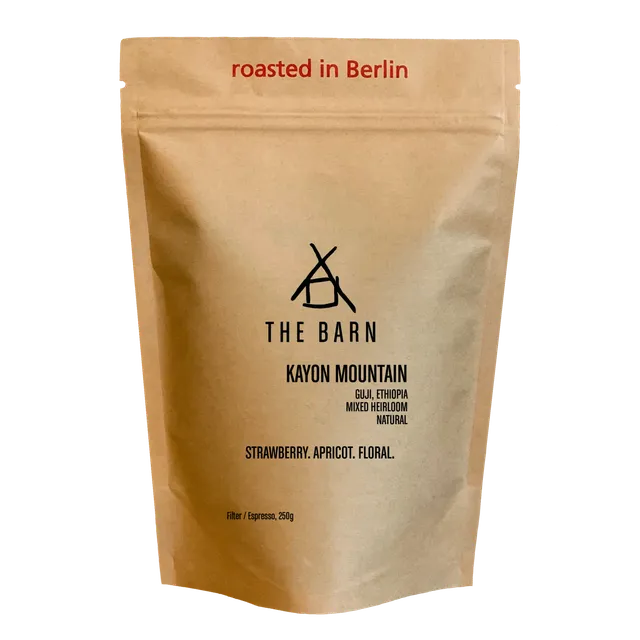 The Barn Kayon Mountain cafea boabe 250g fructata