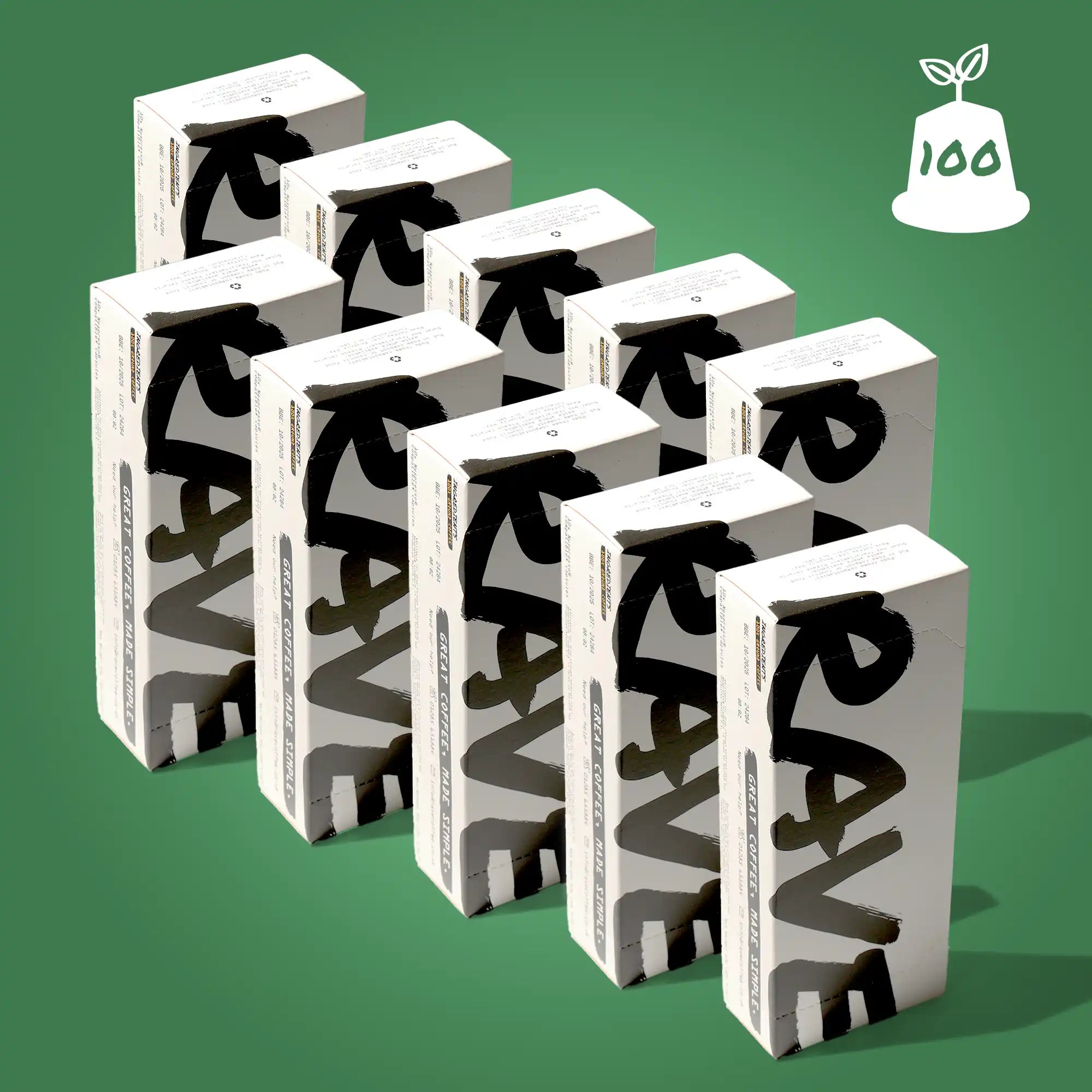 Rave Coffee Italian Job capsule cafea 10 buc intensitate 4