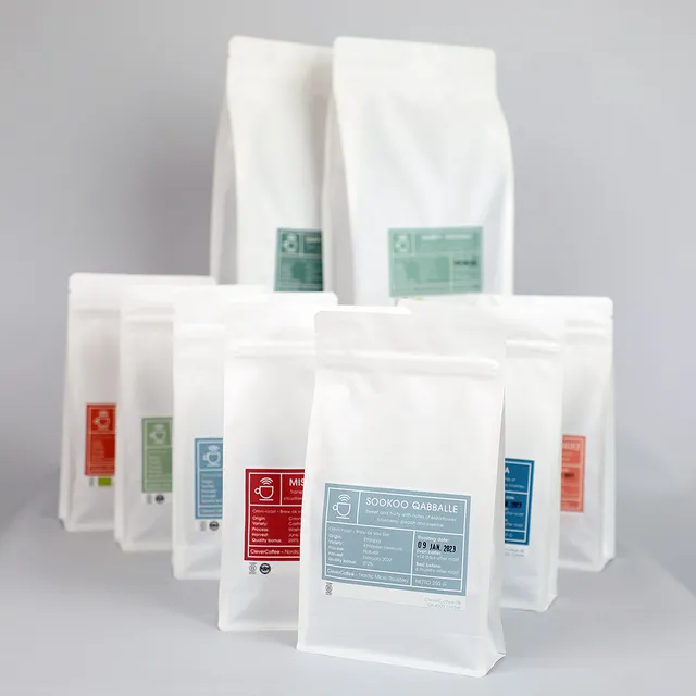 Clever Coffee pachet cafea mix 4 pungi omni