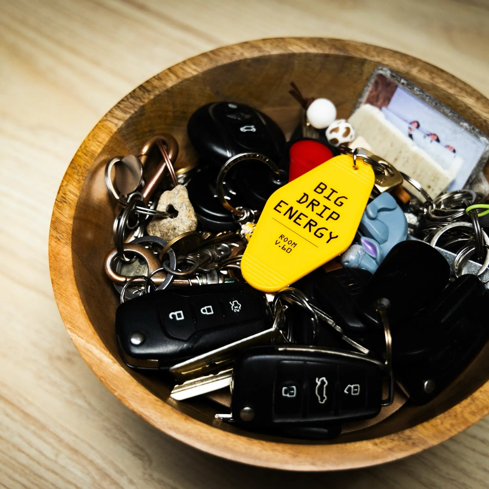 Rave Coffee Keyring breloc motel plastic 9 cm