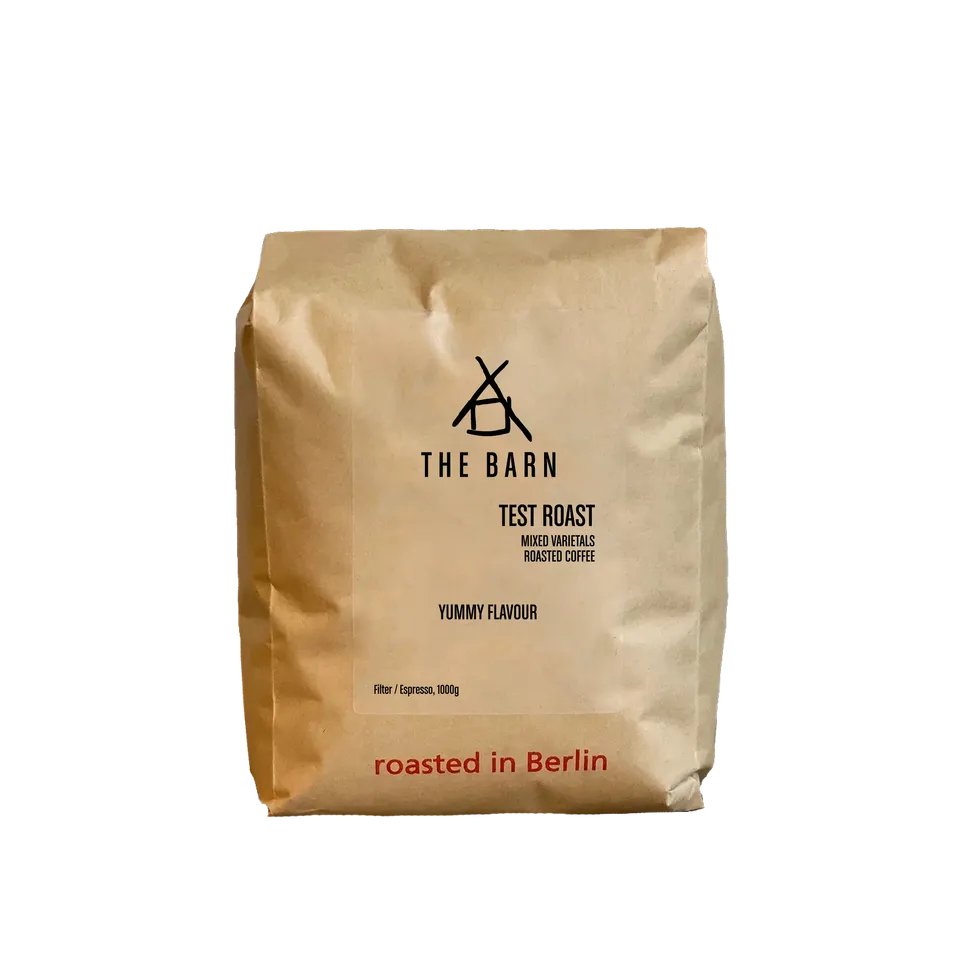 The Barn Test Roast cafea boabe 1000g pentru zilnic