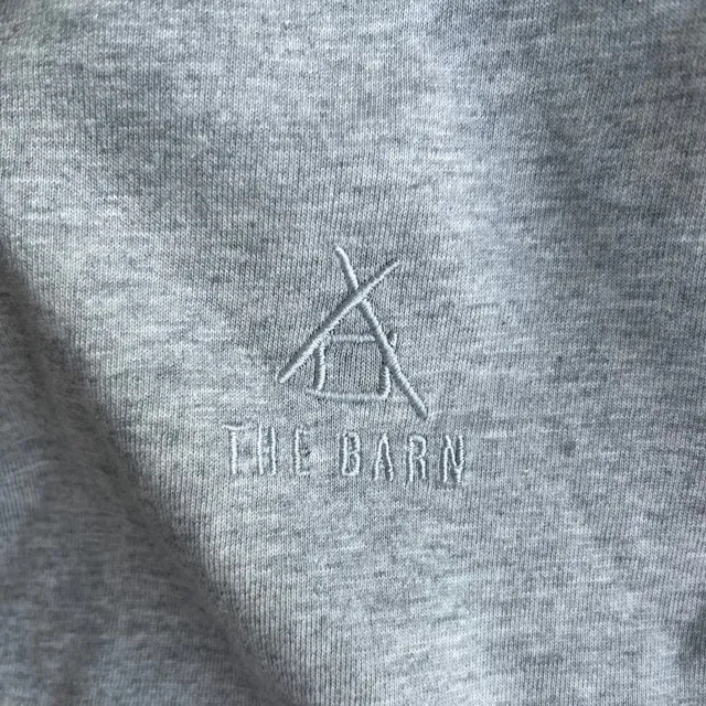The Barn Logo T-Shirt tricou bumbac M gri