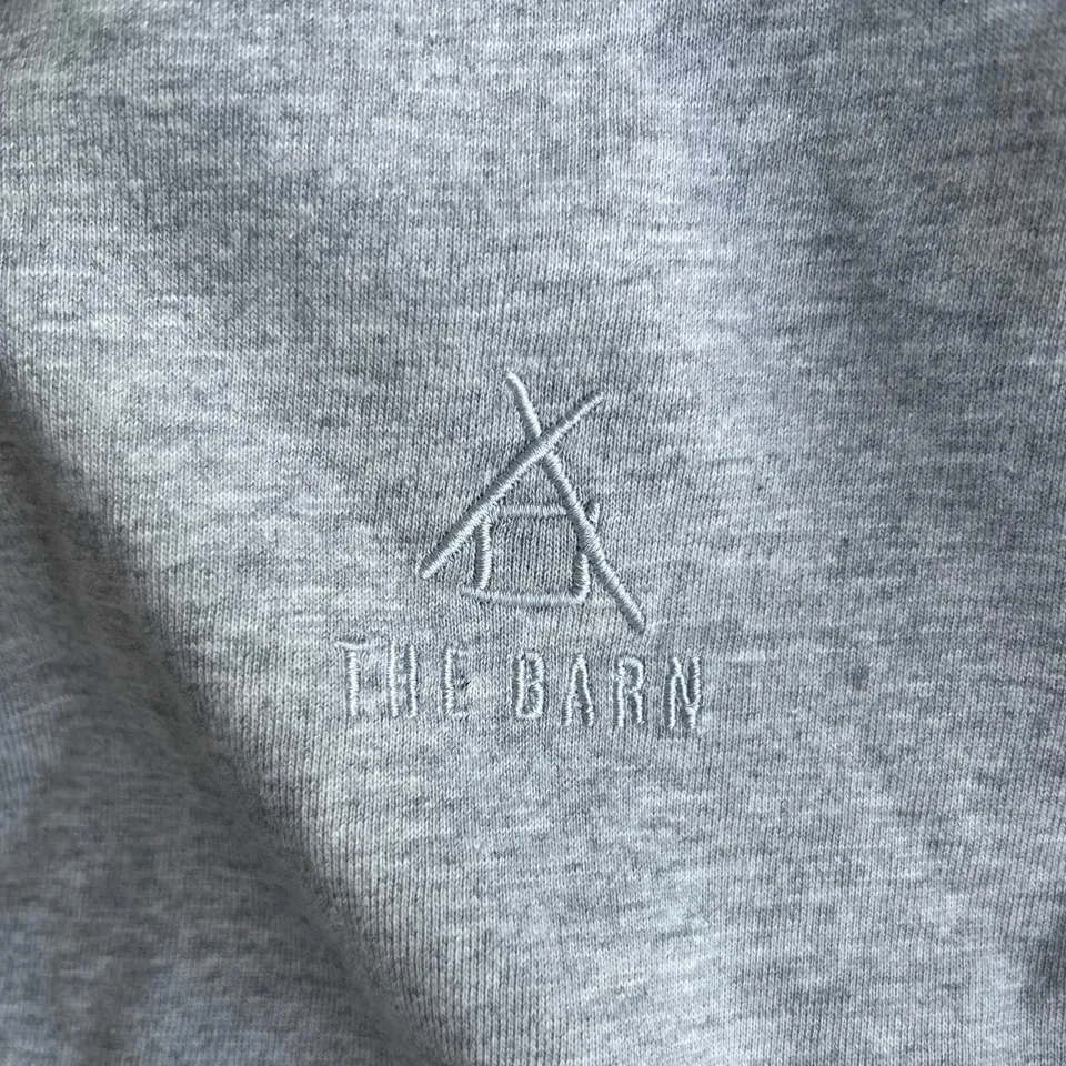 The Barn Logo T-Shirt tricou bumbac M gri
