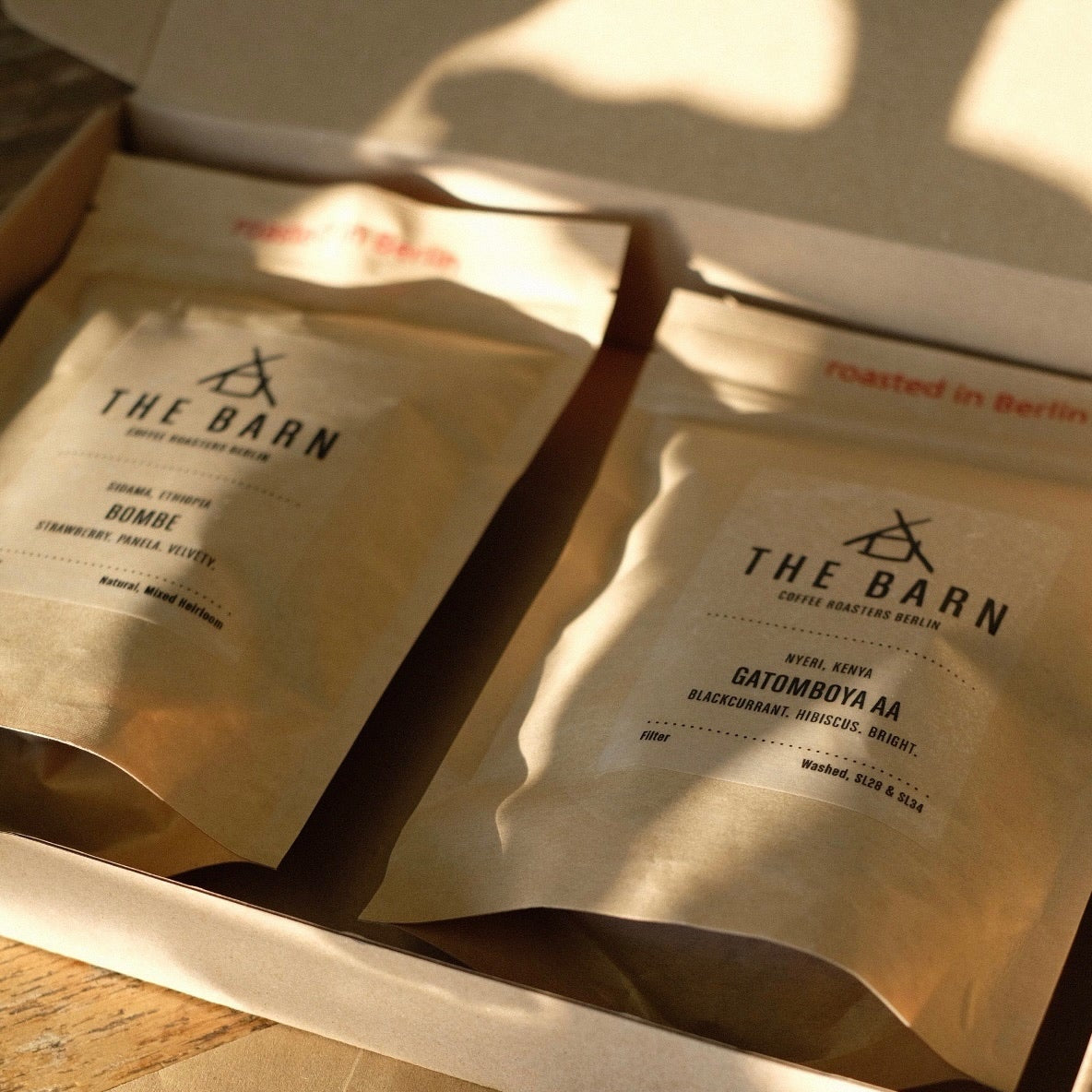 The Barn Autumn Gift abonament cafea 12 luni 2x250g espresso