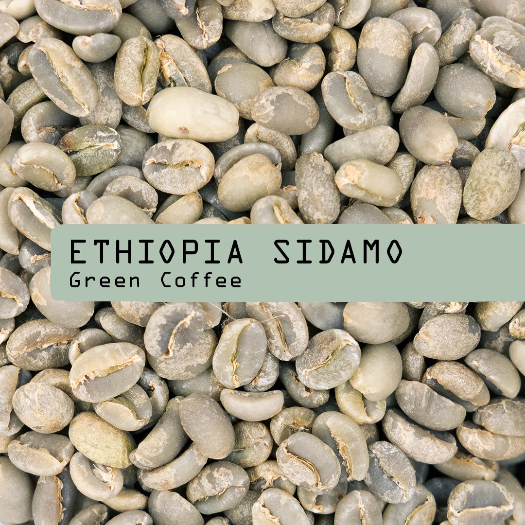 Rave Coffee Ethiopia Sidamo boabe verzi 500g aciditate vie