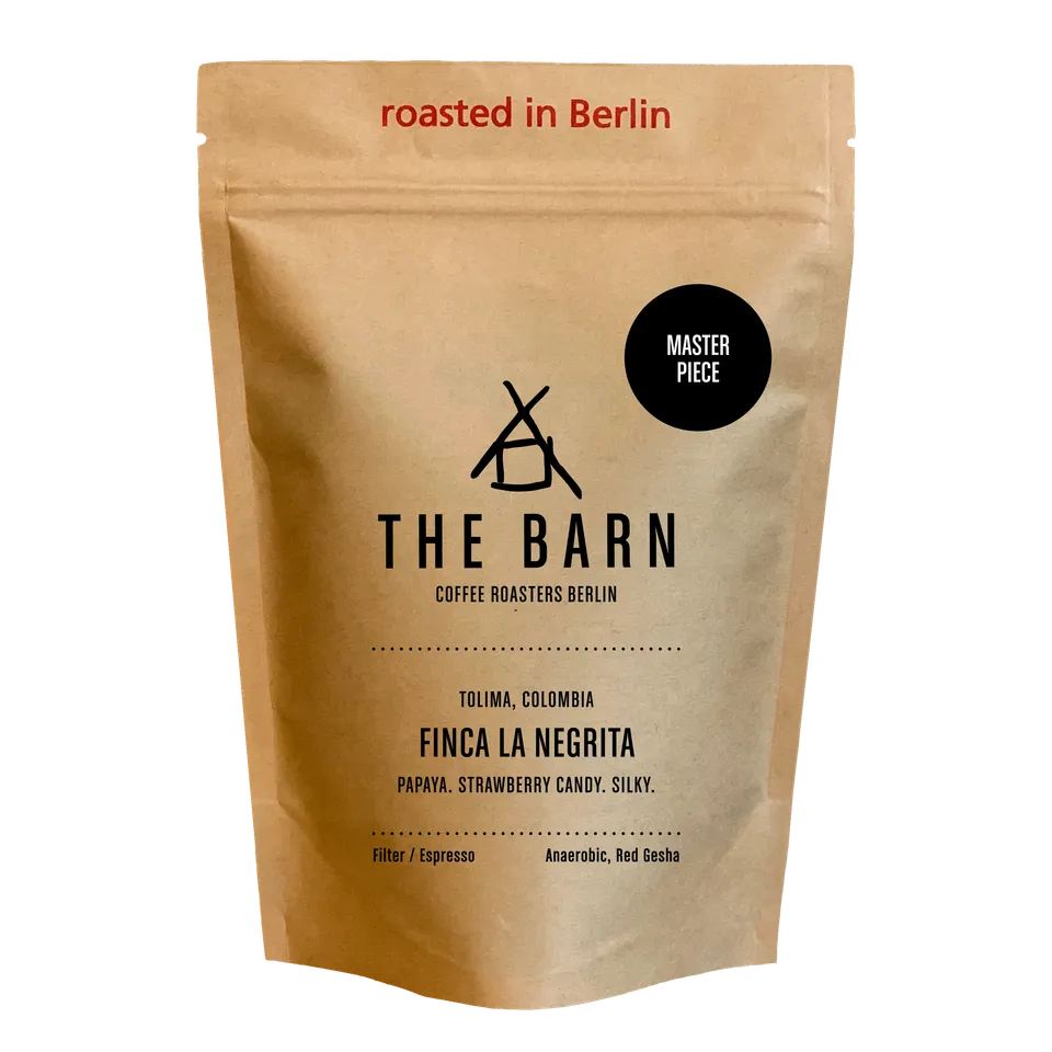 The Barn La Negrita Red Gesha cafea 100g Columbia