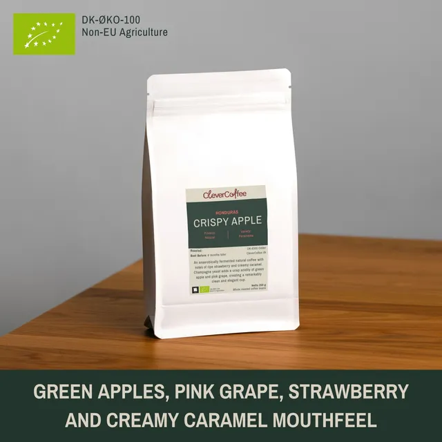 Clever Coffee Crispy Apple Honduras cafea boabe 250g