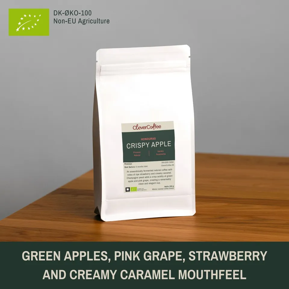 Clever Coffee Crispy Apple Honduras cafea boabe 250g