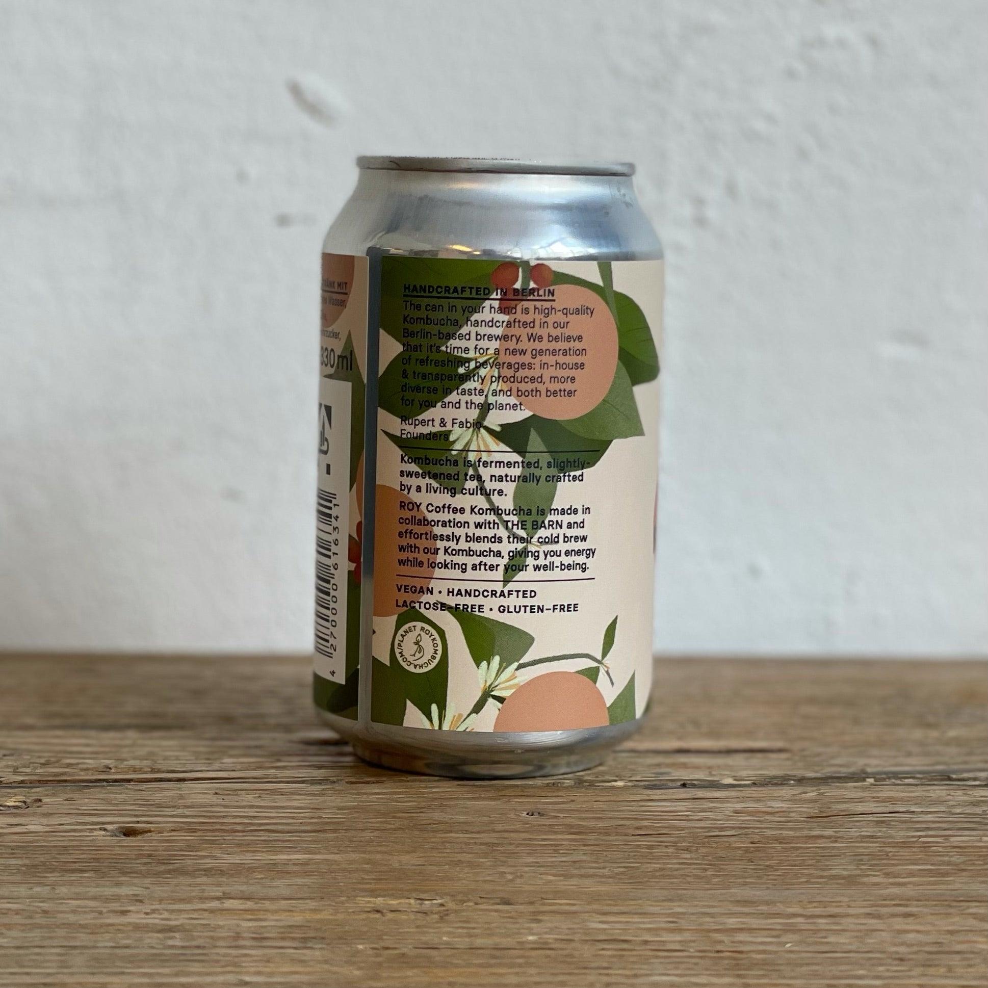 The Barn Roy Coffee Kombucha doză 330ml rece
