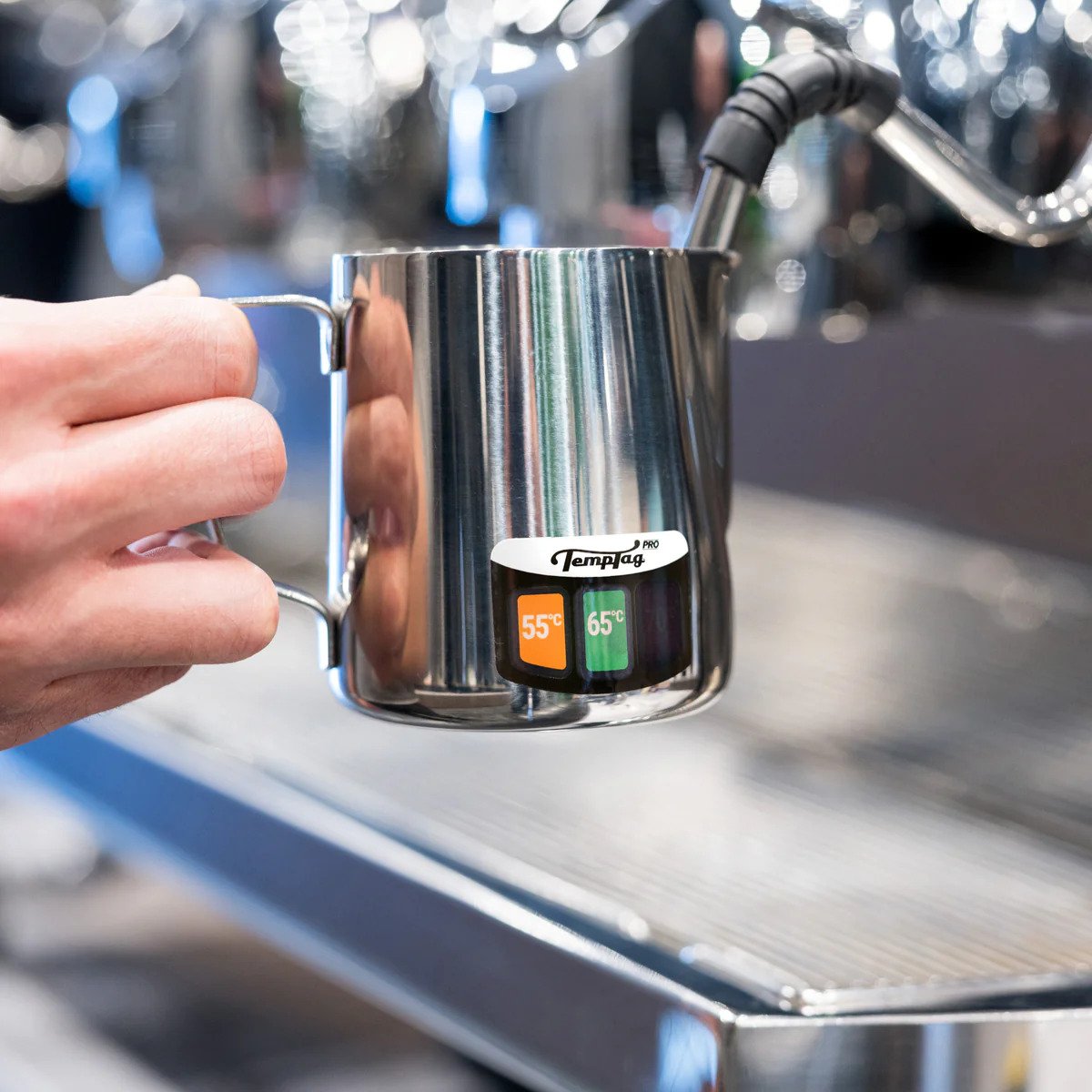 Rave Coffee Temptag Pro sticker lapte 3 temperaturi