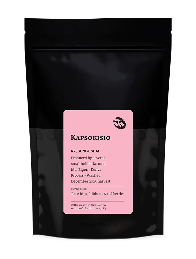 Tim Wendelboe Kapsokisio cafea boabe fructată