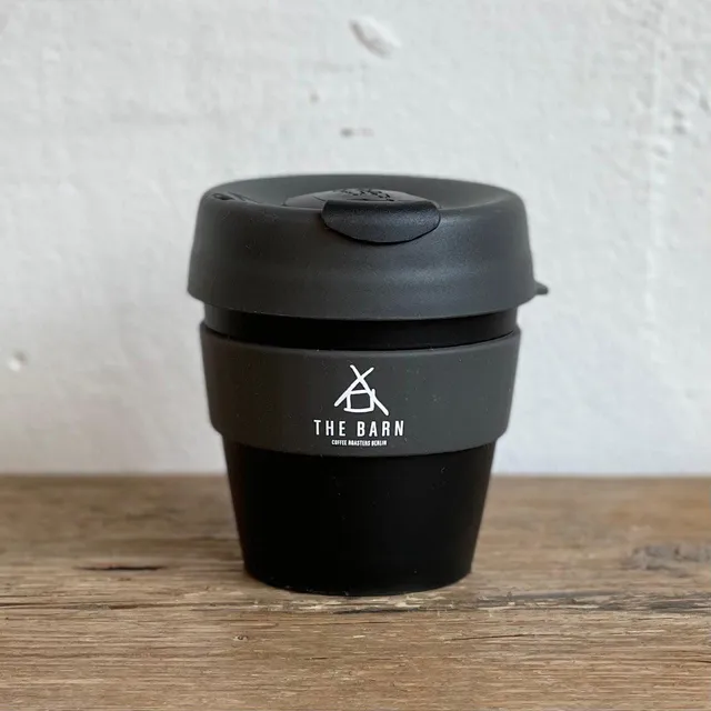 The Barn Keep Cup cana reutilizabila 8 oz neagra