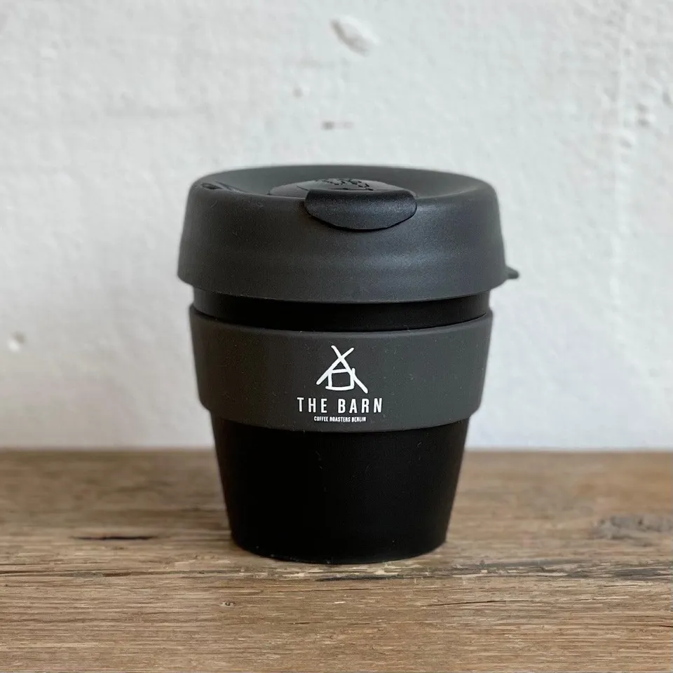 The Barn Keep Cup cana reutilizabila 8 oz neagra