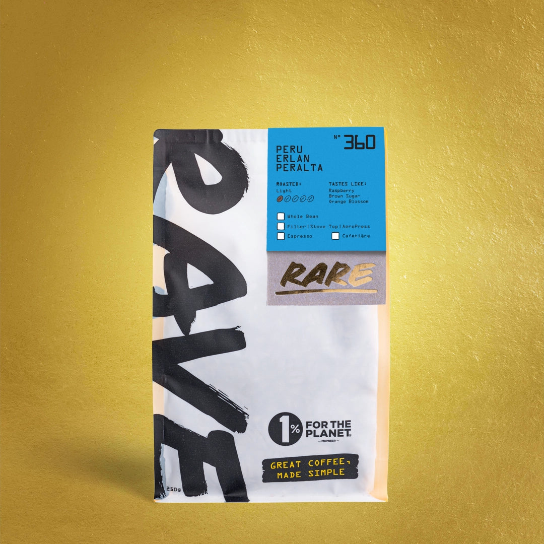 Rave Coffee Peru Erlan Peralta 360 cafea 250g fructata