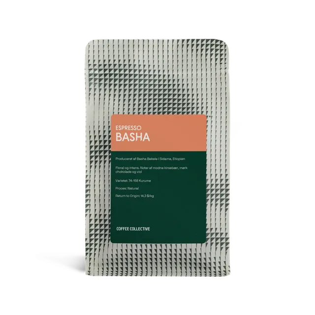 Coffee Collective Basha Espresso cafea 250g pentru espressor