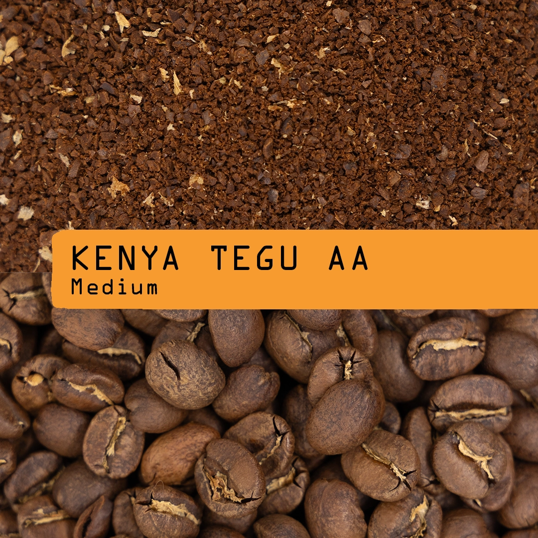 Rave Coffee Kenya Tegu AA Nº 380 cafea boabe 250g spălată