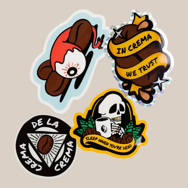 Rave Tattoo Sticker Pack set stickere 4 modele glow