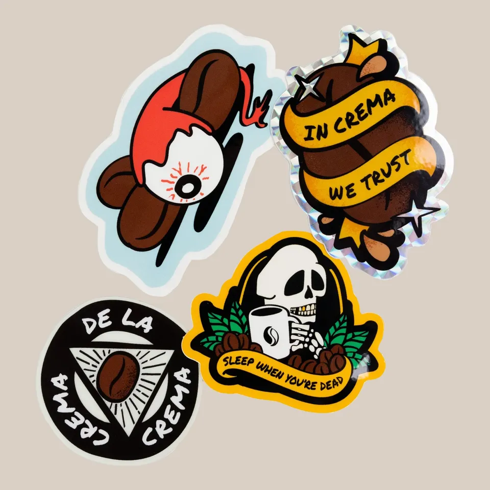 Rave Tattoo Sticker Pack set stickere 4 modele glow