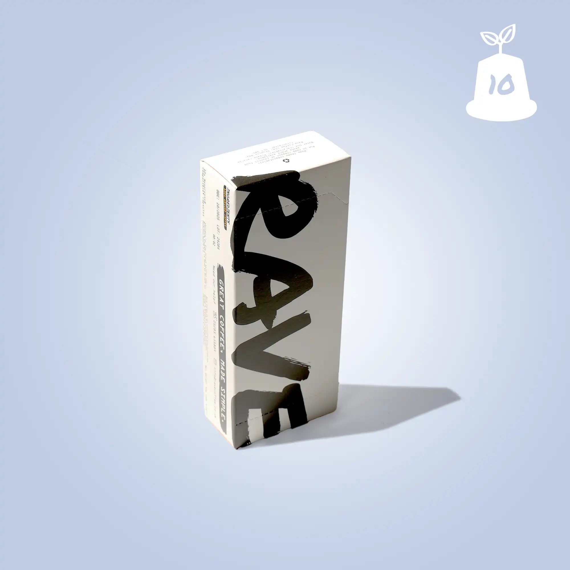 Rave Swiss Water Decaf capsule cafea 10 buc note cacao