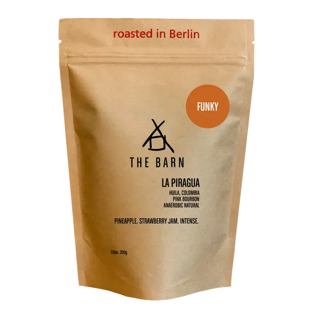 The Barn La Piragua cafea boabe 200g Pink Bourbon pentru filtru