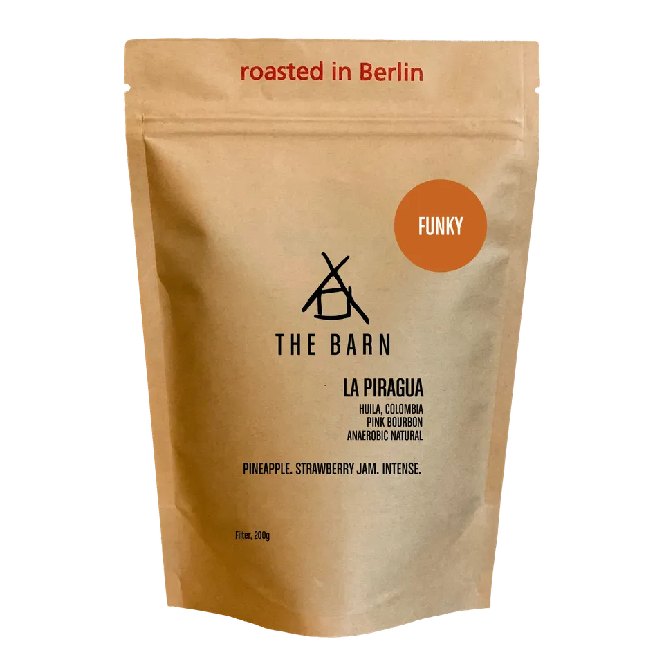 The Barn La Piragua cafea boabe 200g Pink Bourbon pentru filtru