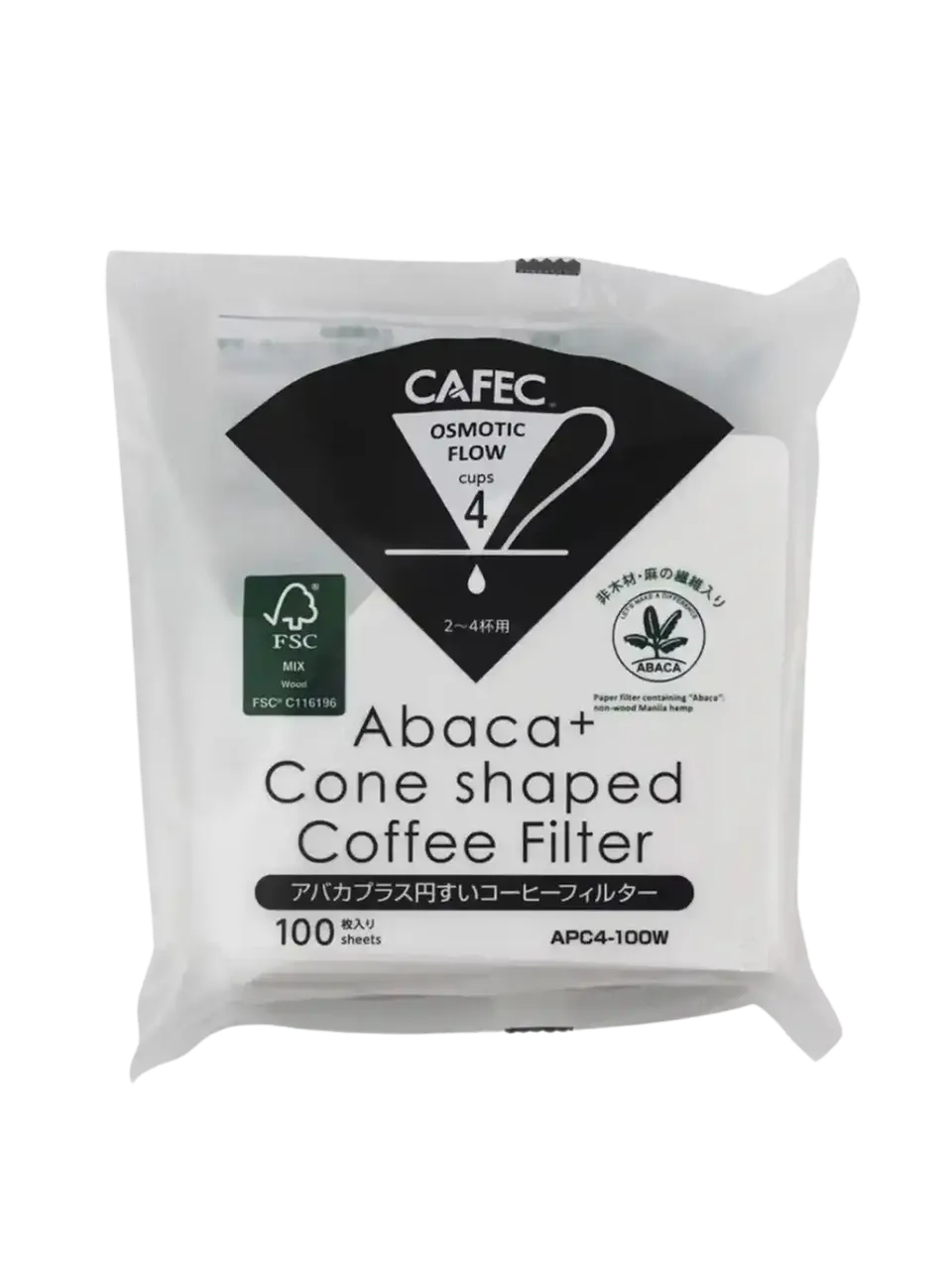 Tim Wendelboe Abaca+ filtre cafe V60 100 buc