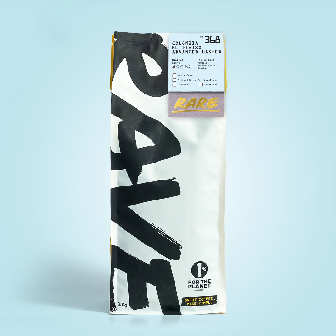 Rave Coffee Colombia El Diviso Nr 368 cafea boabe 250g