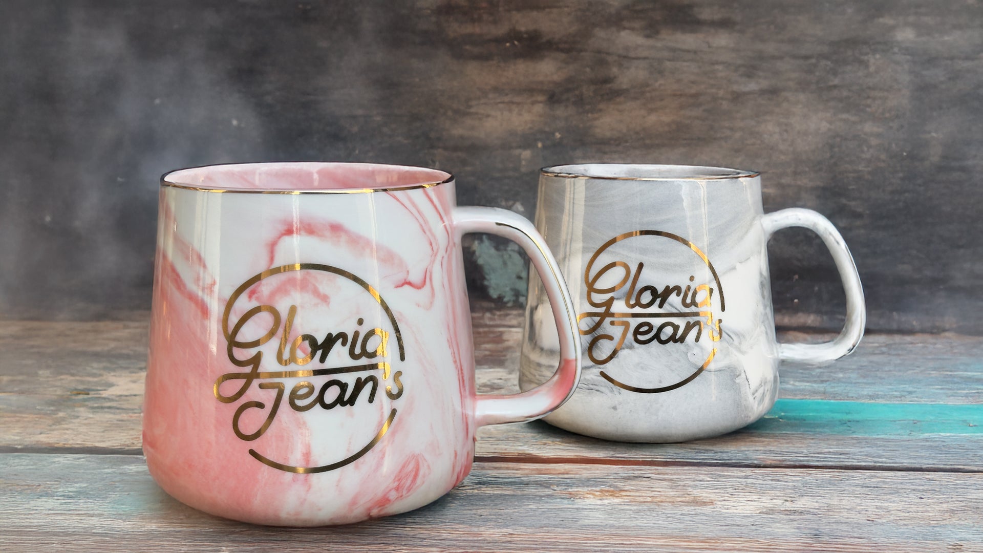 Gloria Jean's Marble Ceramic Mug Gri cană ceramică 400ml