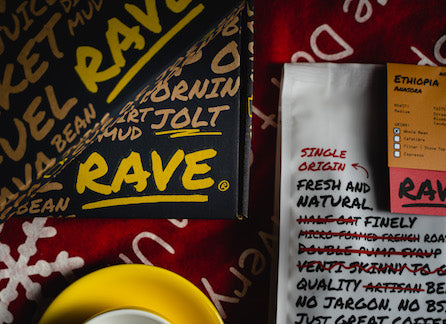 Rave Coffee Traditional abonament cafea 12 luni 250g