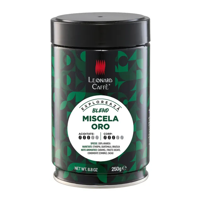 LEONARD Caffe Miscela Oro cafea boabe 100% arabica