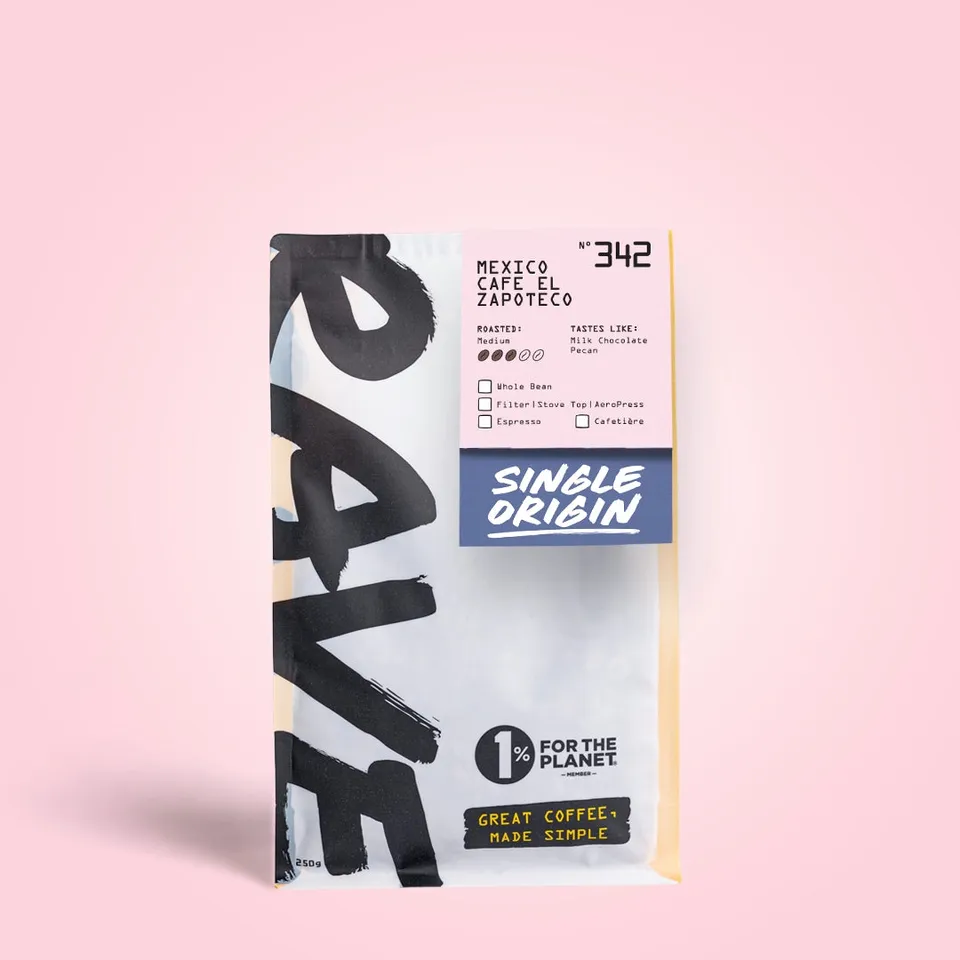 Rave Coffee Mexico El Zapoteco Nº 342 cafea boabe 250g