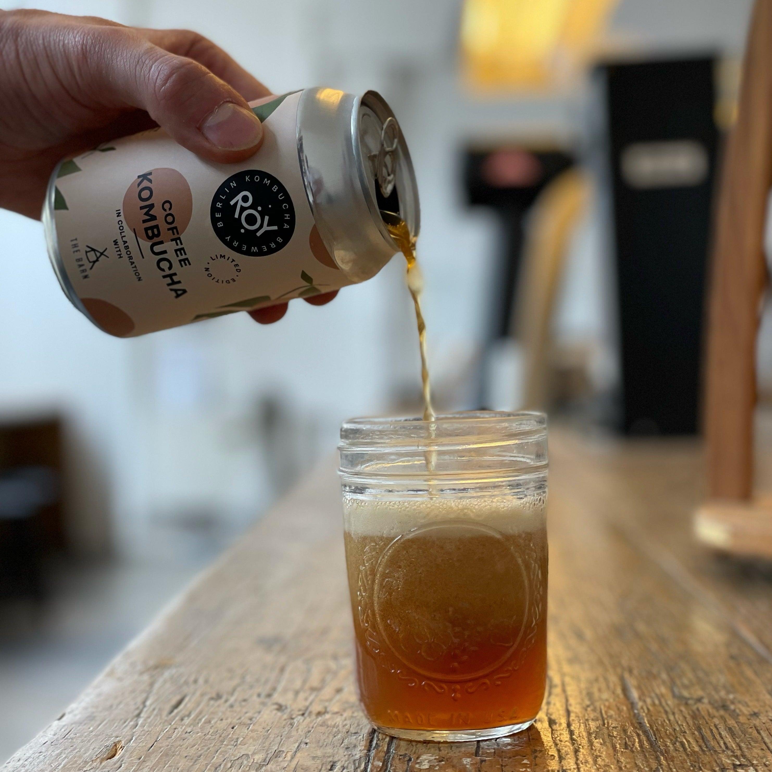 The Barn Roy Coffee Kombucha doză 330ml rece