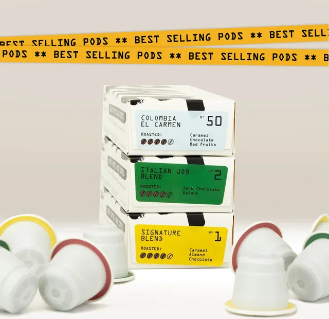 Rave Coffee Best Selling Bundle capsule nespresso 30 buc