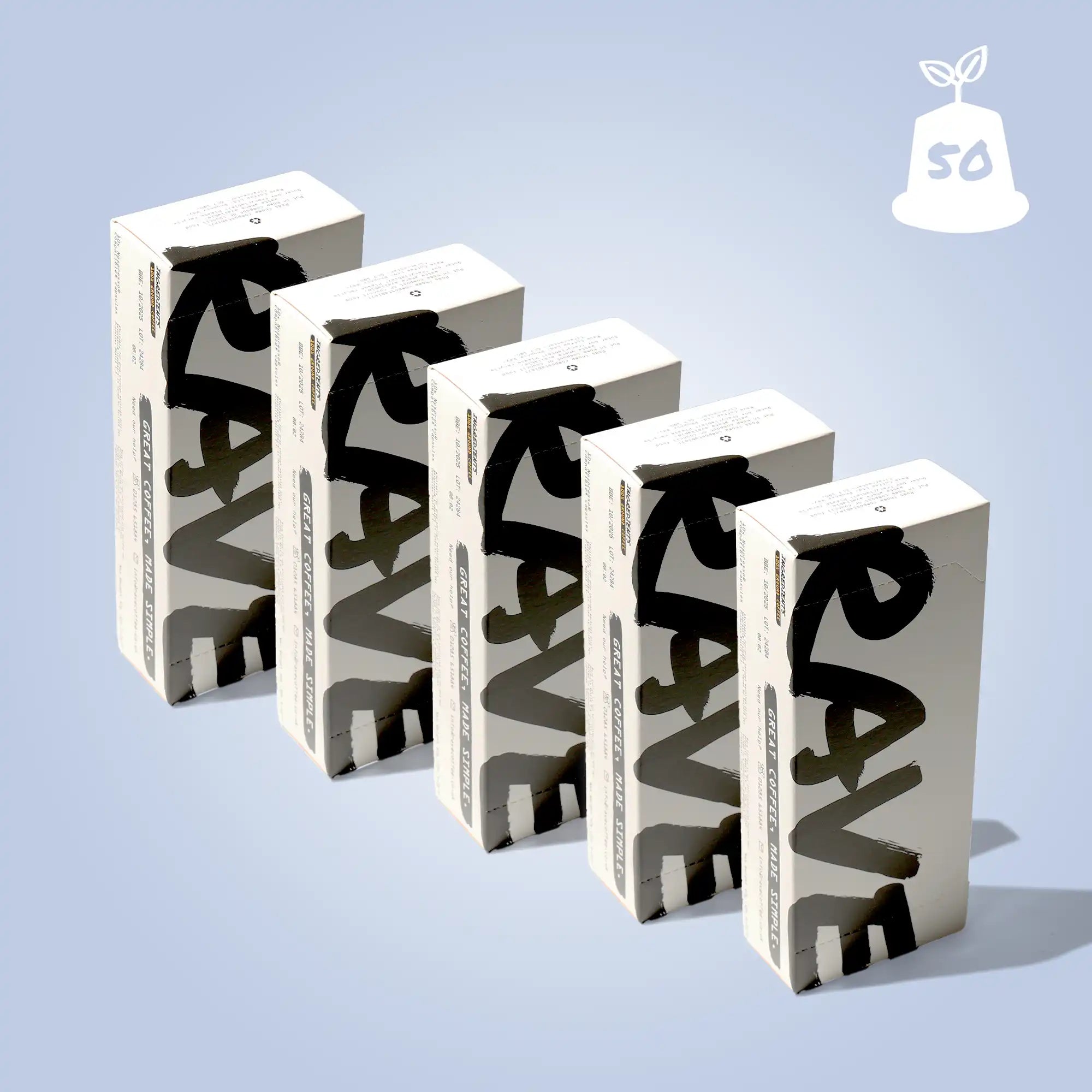 Rave Swiss Water Decaf capsule cafea 10 buc note cacao