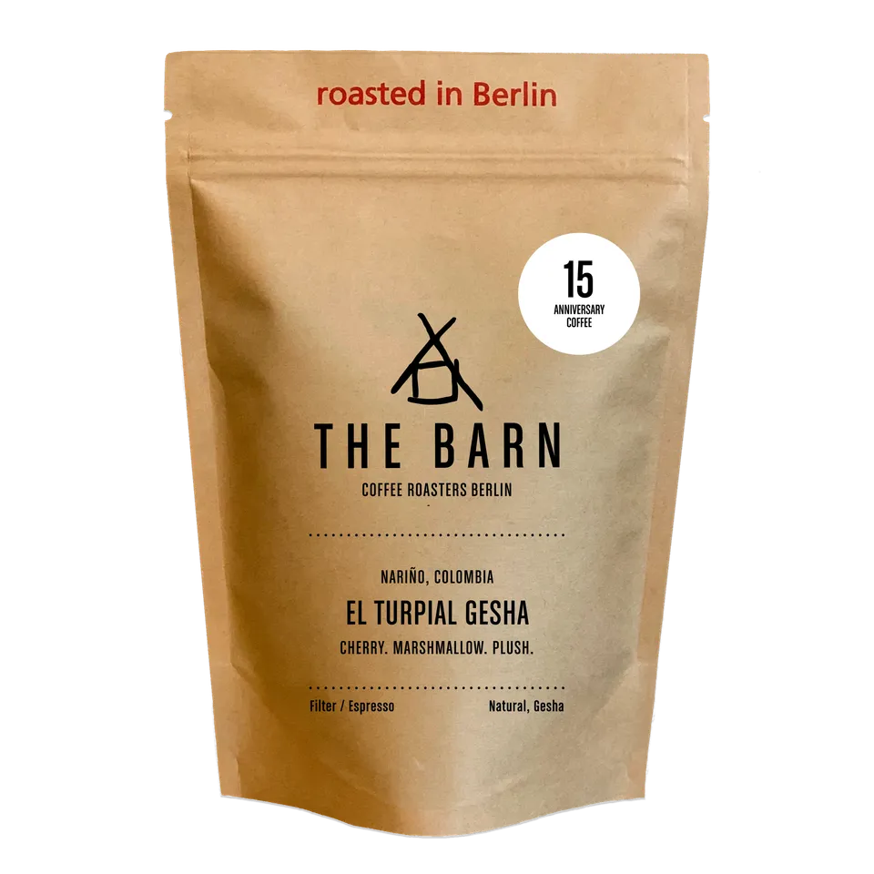 The Barn El Turpial Gesha cafea boabe 100g rară
