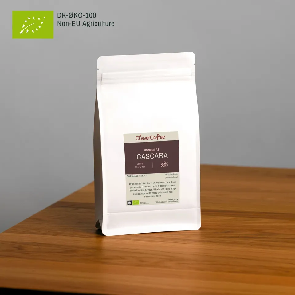 Clever Coffee Cascara Honduras ceai 150 g hibiscus