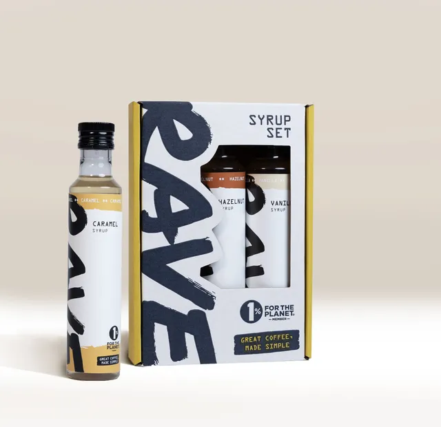 Rave Coffee Best Selling Syrup Set siropuri 3x250ml vanilie alune caramel