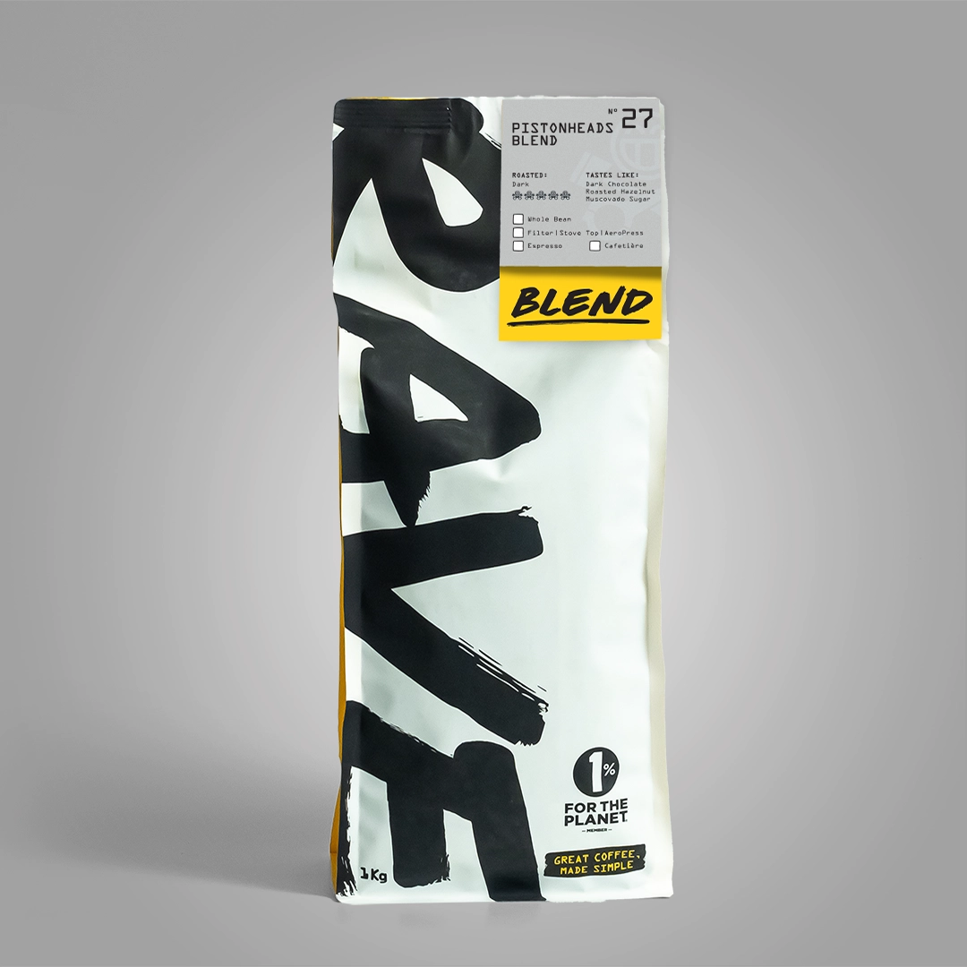 Rave No 27 Pistonheads blend cafea boabe 250g