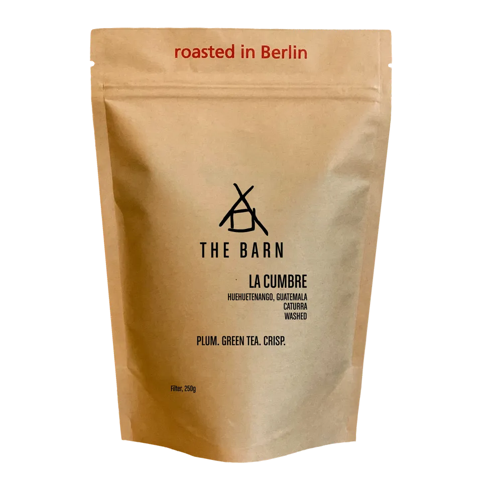 The Barn La Cumbre cafea boabe 250g Guatemala dulce