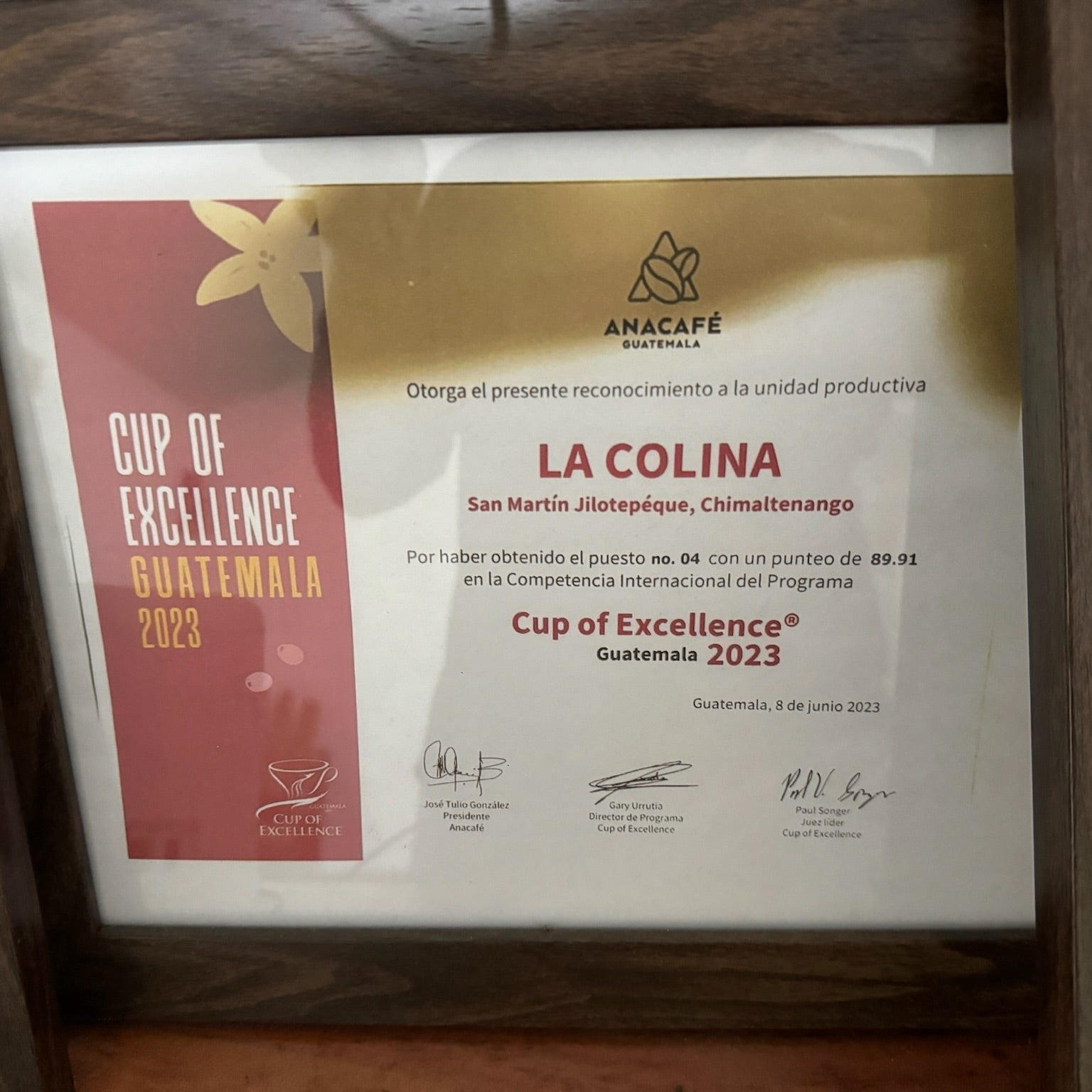 The Barn La Colina cafea boabe 250g fructată