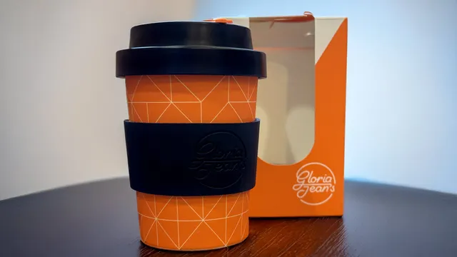 Gloria Jean's Bamboo Bio Cup pahar reutilizabil 360ml bambus
