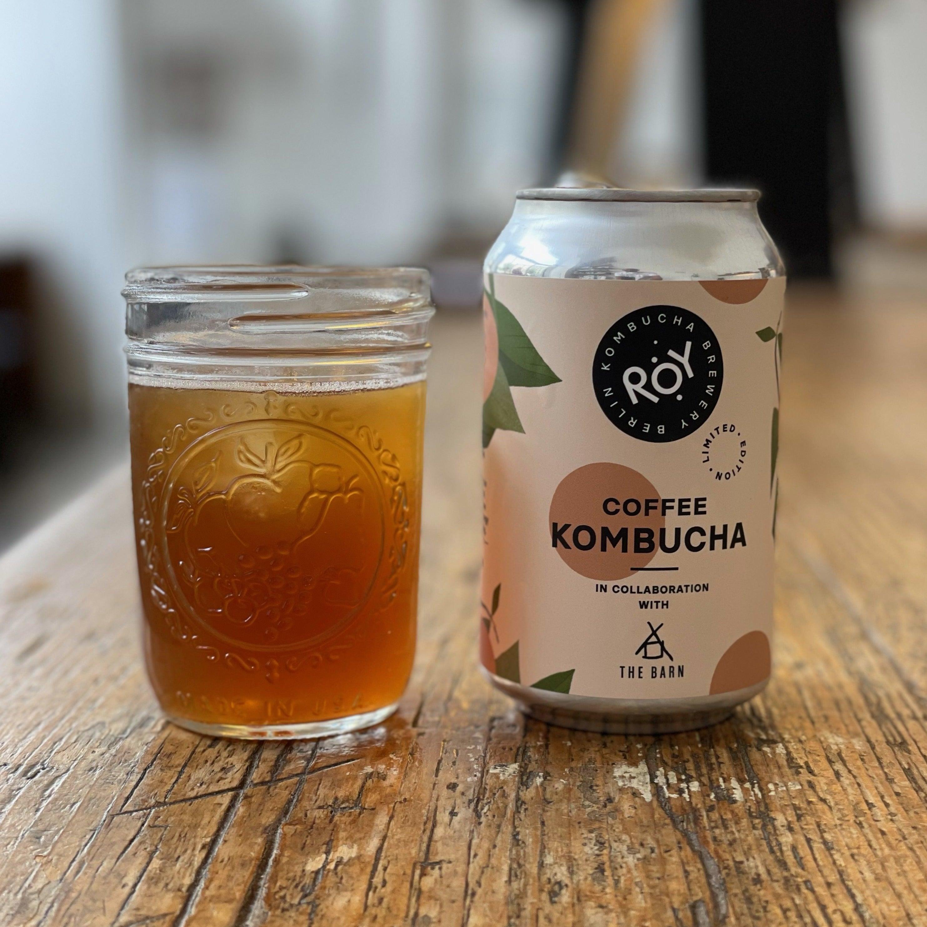 The Barn Roy Coffee Kombucha doză 330ml rece