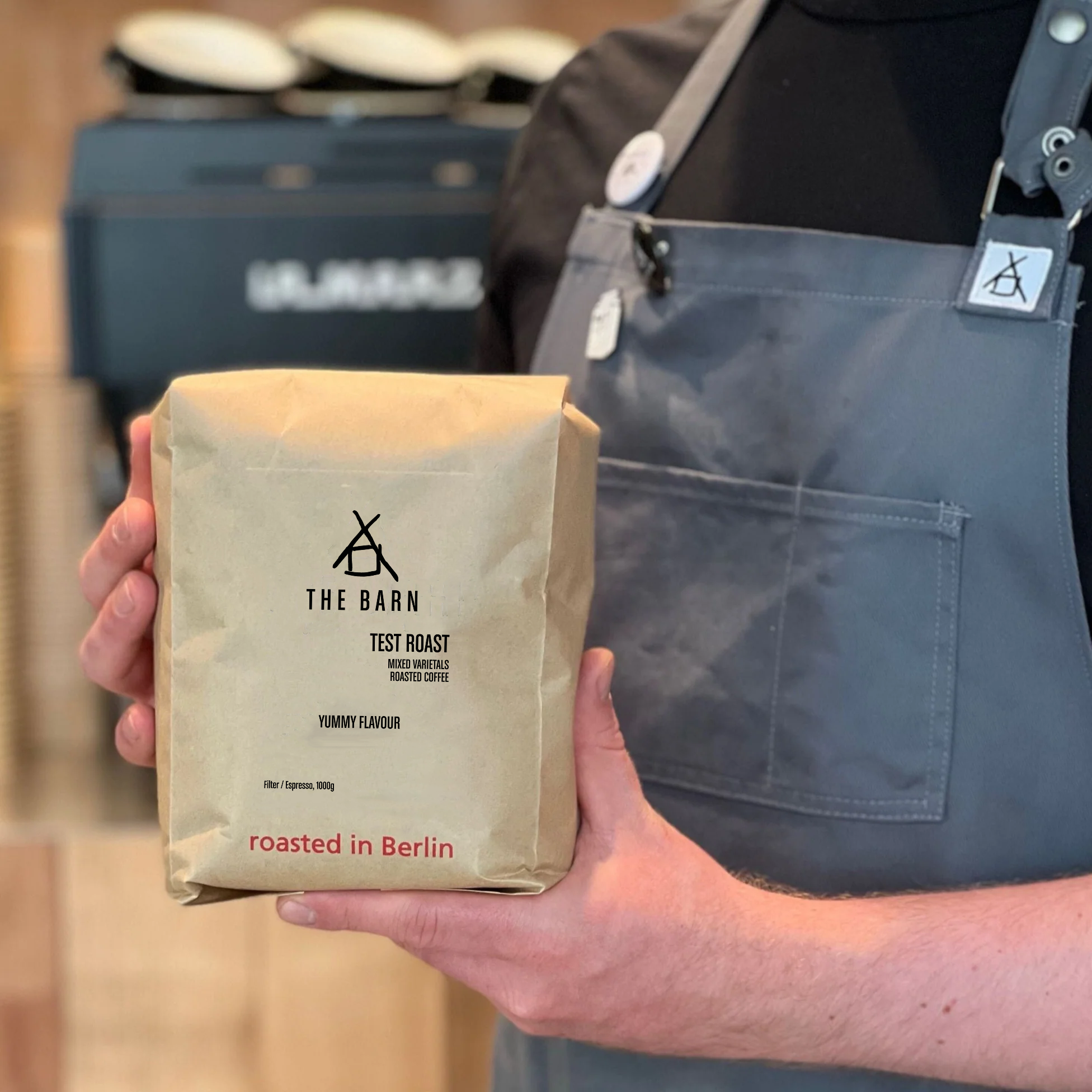 The Barn Test Roast cafea boabe 1000g pentru zilnic